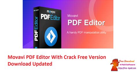 Independent access of the Portable Movavi Pdf Editor 2023 version 2.